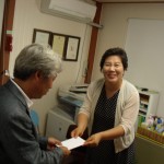 정상기 강원지회장과 소장