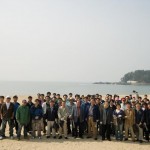 해변정화 활동중인 협회 및 회원사 임.직원
